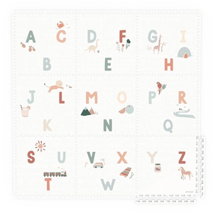 Tapis de jeu 180x180cm EEVAA Play&go Alphabet