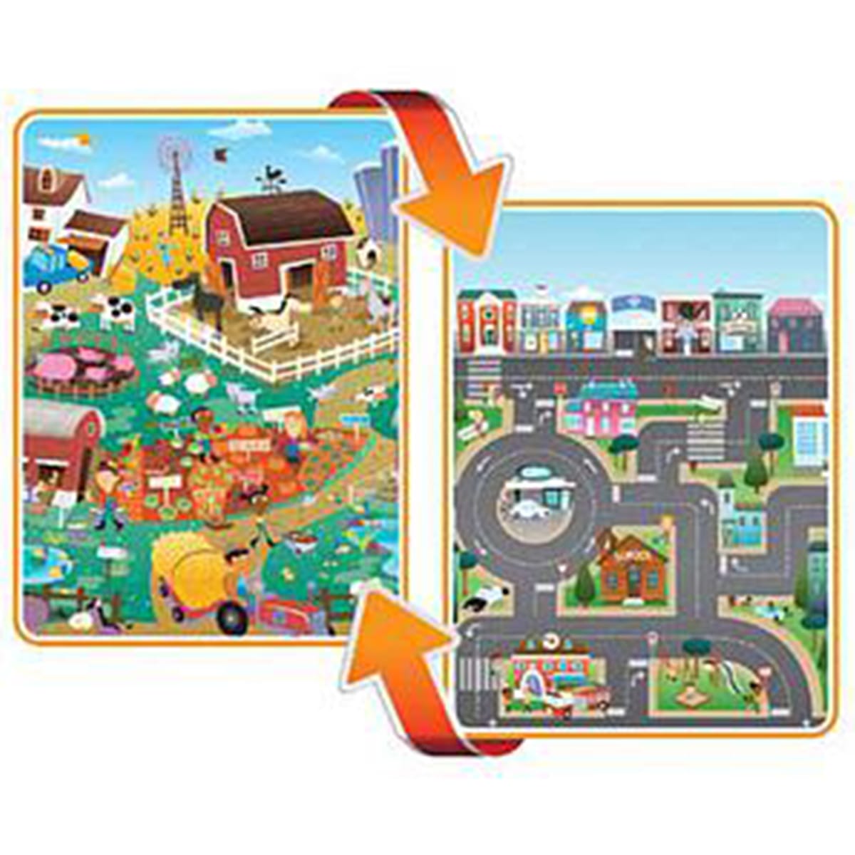 Tapis de jeu enfant CITY/FARM Prince Lion Heart