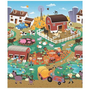 Tapis de jeu enfant CITY/FARM Prince Lion Heart