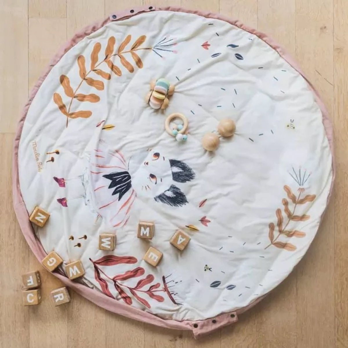 Tapis de jeu-sac de rangement APRÈS LA PLUIE Moulin Roty