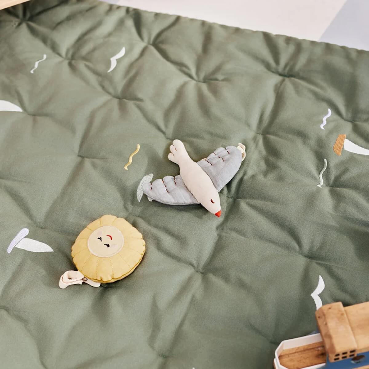 Tapis de parc Dear April Sailboats