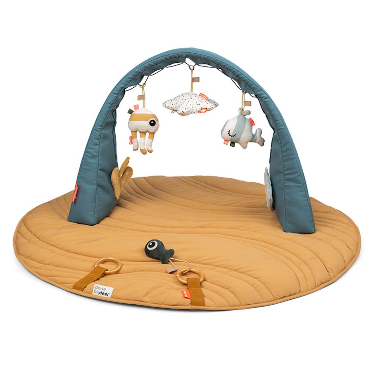 Tapis d'éveil-arche SEA FRIENDS Done by Deer Colour Mix