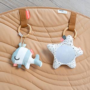 Tapis d'éveil-arche SEA FRIENDS Done by Deer Colour Mix