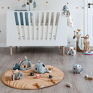 Tapis d'éveil-arche SEA FRIENDS Done by Deer Colour Mix