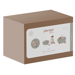Tapis d'éveil BLOOM Play&go Dusty blue Organic