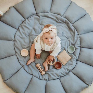 Tapis d'éveil BLOOM Play&go Dusty blue Organic