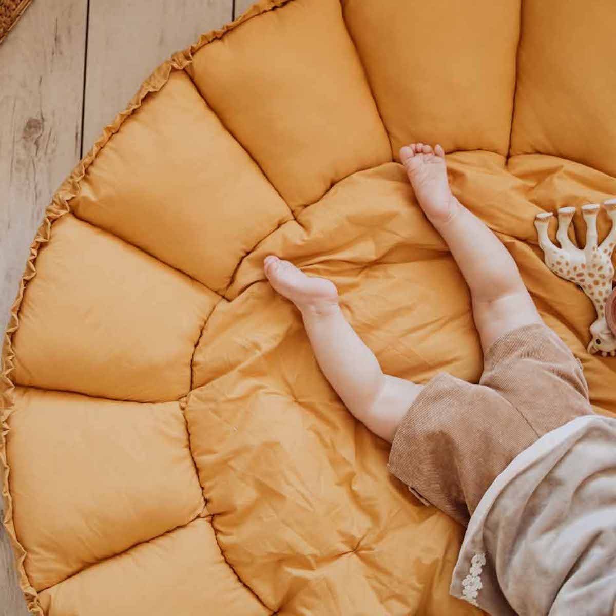 Tapis d'éveil BLOOM Play&go Mustard Organic