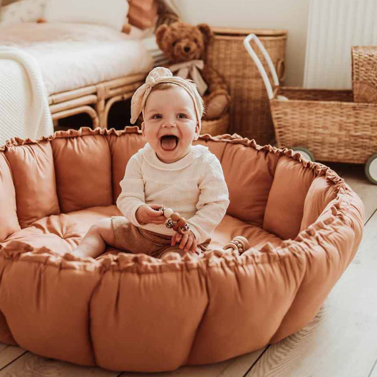 Tapis d'éveil BLOOM Play&go Tawny Brown Organic