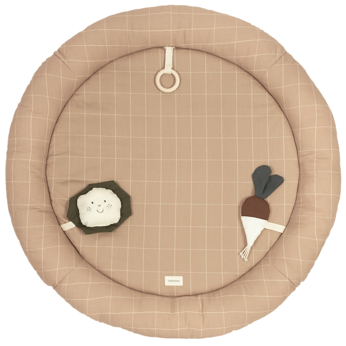 Tapis d’éveil PLAYGROUND Nobodinoz Veggies