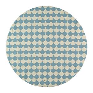 Tapis enfant 105cm APACHE NOBODINOZ BLUE SCALES