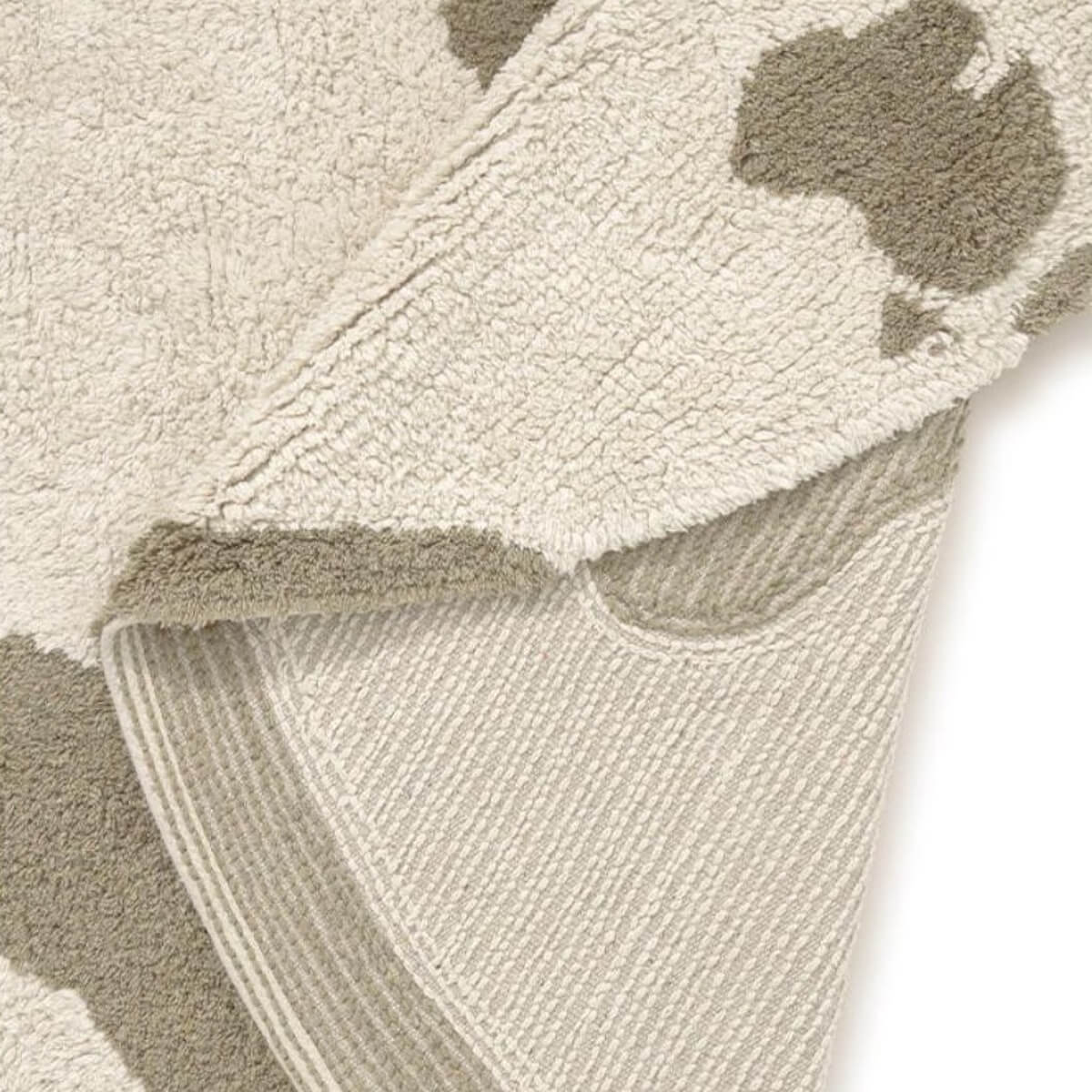 Tapis lavable 120cm RugCycled WORLD MAP Lorena Canals