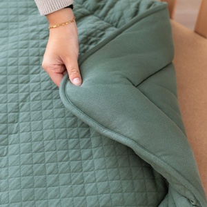 Tapis parc 75x95cm Bemini Green Pady quilted