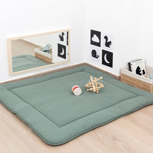 Tapis parc 75x95cm Bemini Green Pady quilted