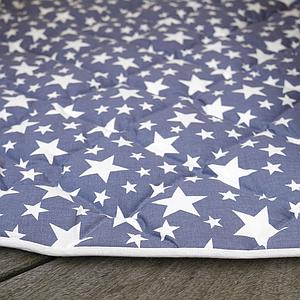 Tapis pour tipi bleu jeans