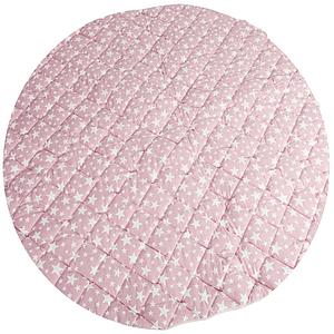 Tapis pour tipi enfant ROSE ÉTOILE Abitare Kids