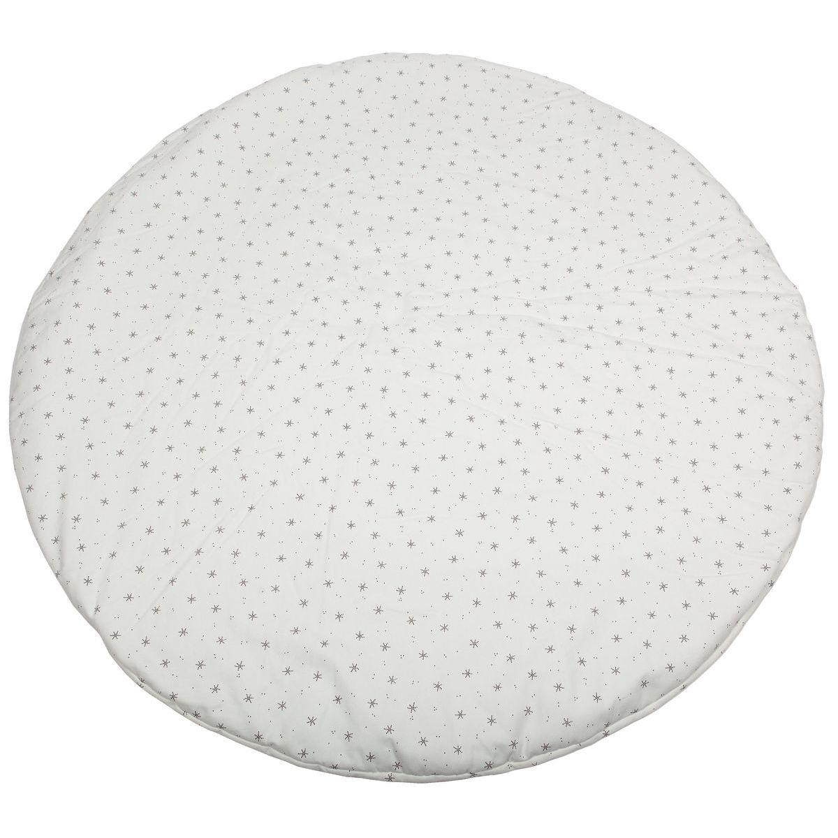 Tapis pour tipi STAR Barrutoys blanc