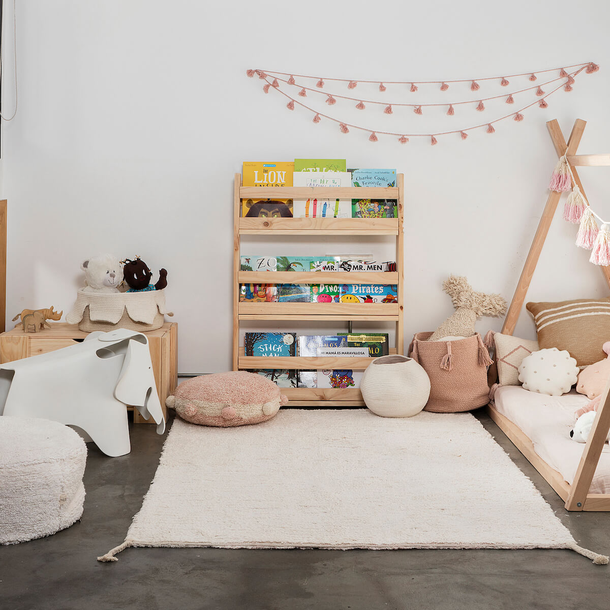 Tapis reversible 120x160cm GELATO Lorena Canals Pink