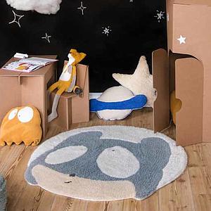 Tapis rond 100cm ASTROMOUSE Lorena Canals