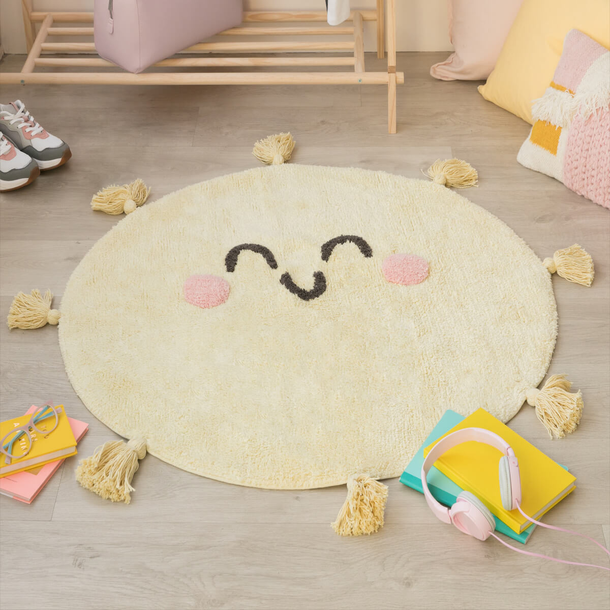 Tapis rond 100cm YOU'RE MY SUNSHINE Lorena Canals