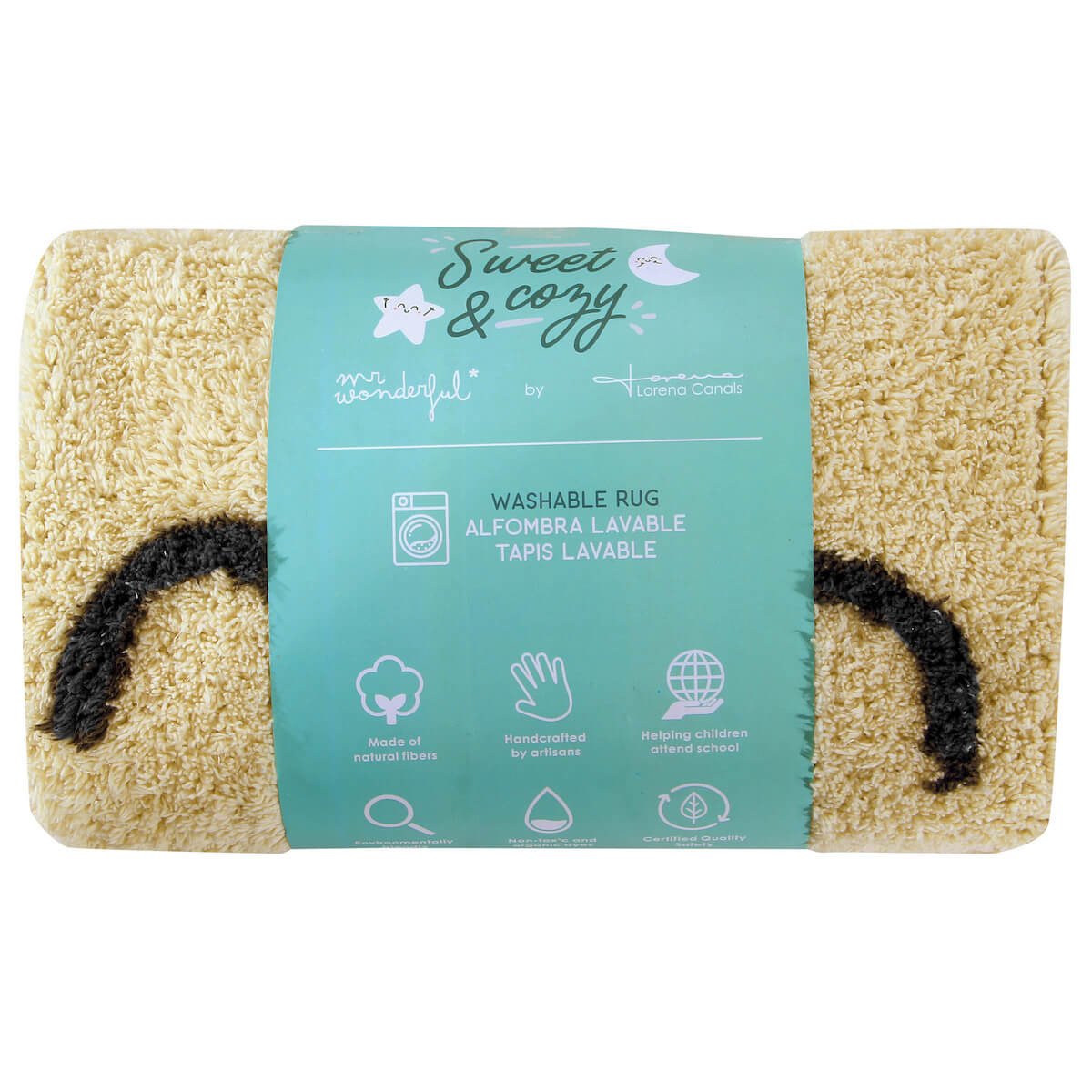 Tapis rond 100cm YOU'RE MY SUNSHINE Lorena Canals