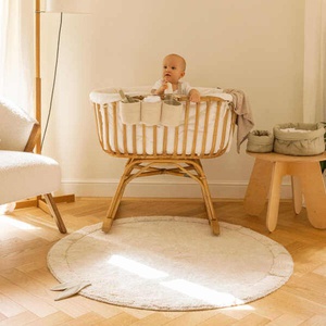 Tapis rond 120cm BAMBOO Lorena Canals Leaf