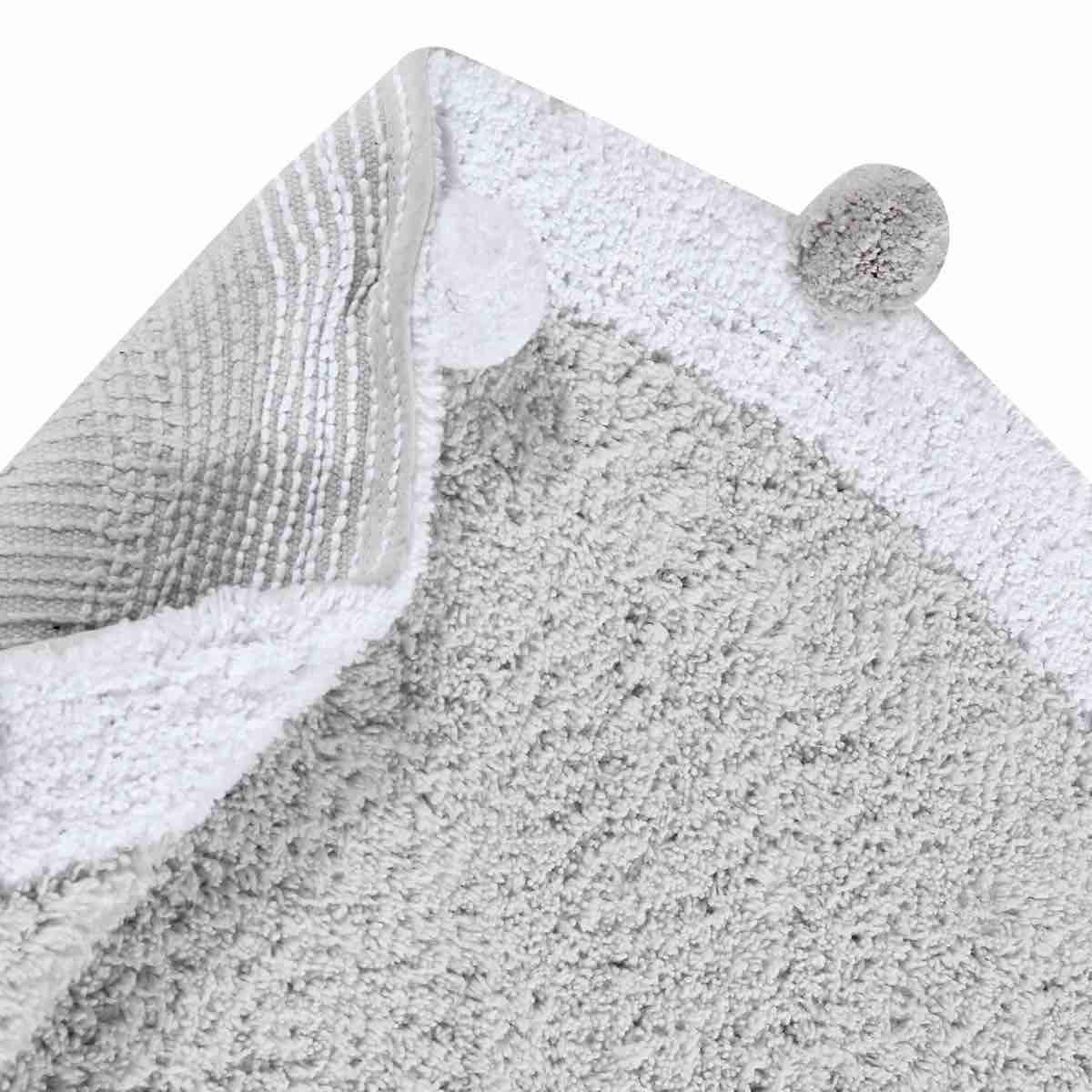 Tapis rond 120cm BUBBLY Lorena Canals light grey