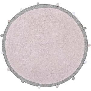 Tapis rond 120cm BUBBLY Lorena Canalsl soft pink