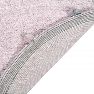 Tapis rond 120cm BUBBLY Lorena Canalsl soft pink