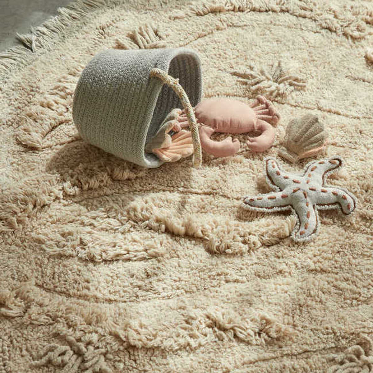 Tapis rond 120cm SEA WONDERS Lorena Canals Island