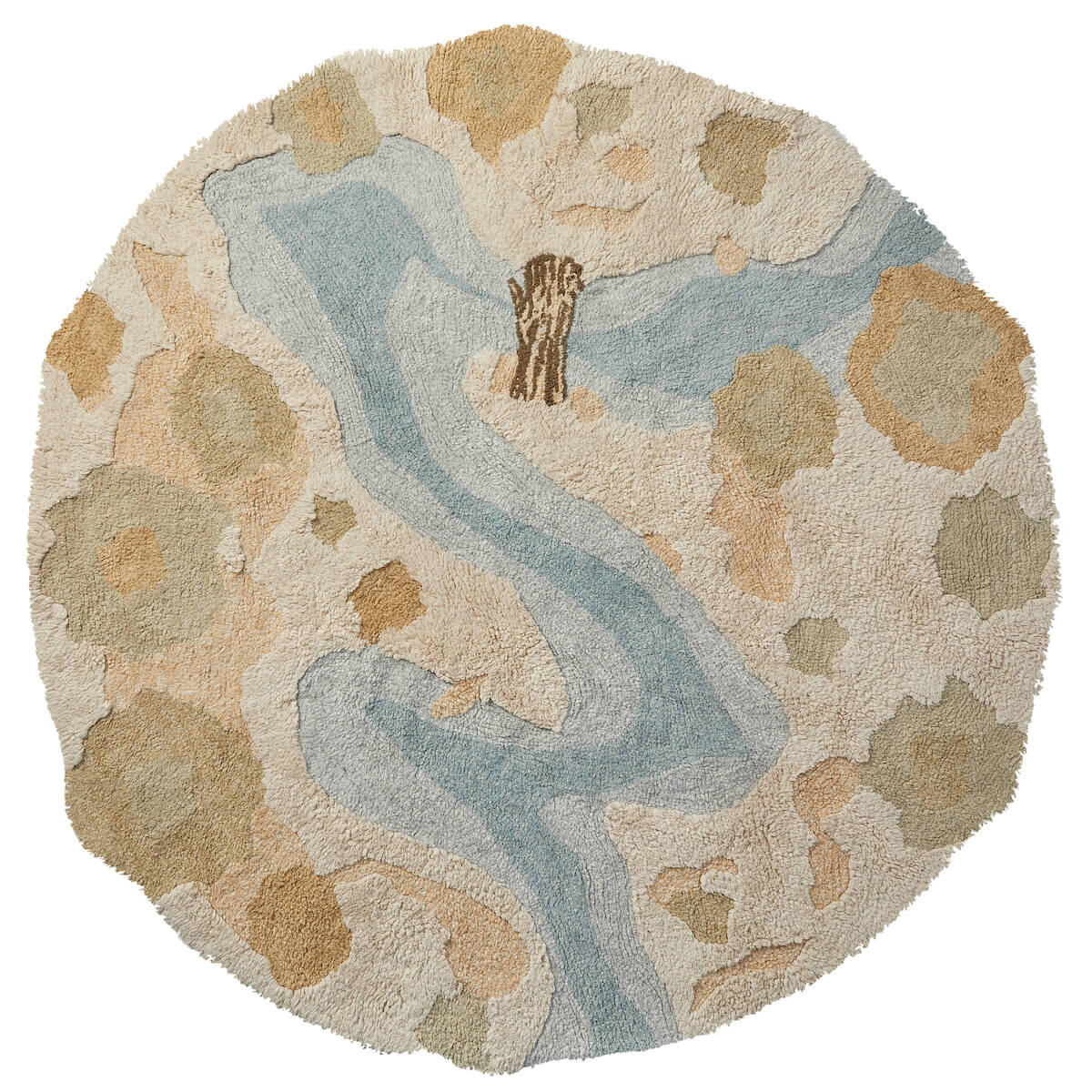 Tapis rond 130cm avec canoë CANOE ADVENTURE Lifetime