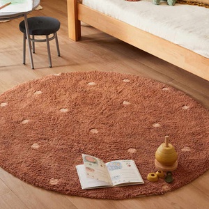 Tapis rond 140cm DOT Lorena Canals Chestnut
