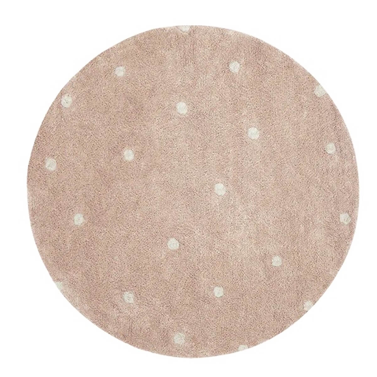 Tapis rond 140cm DOT Lorena Canals Rose