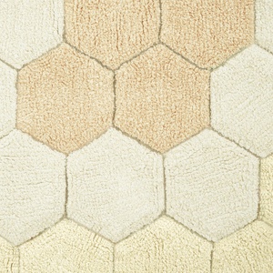 Tapis rond 140cm HONEYCOMB Lorena Canals Golden