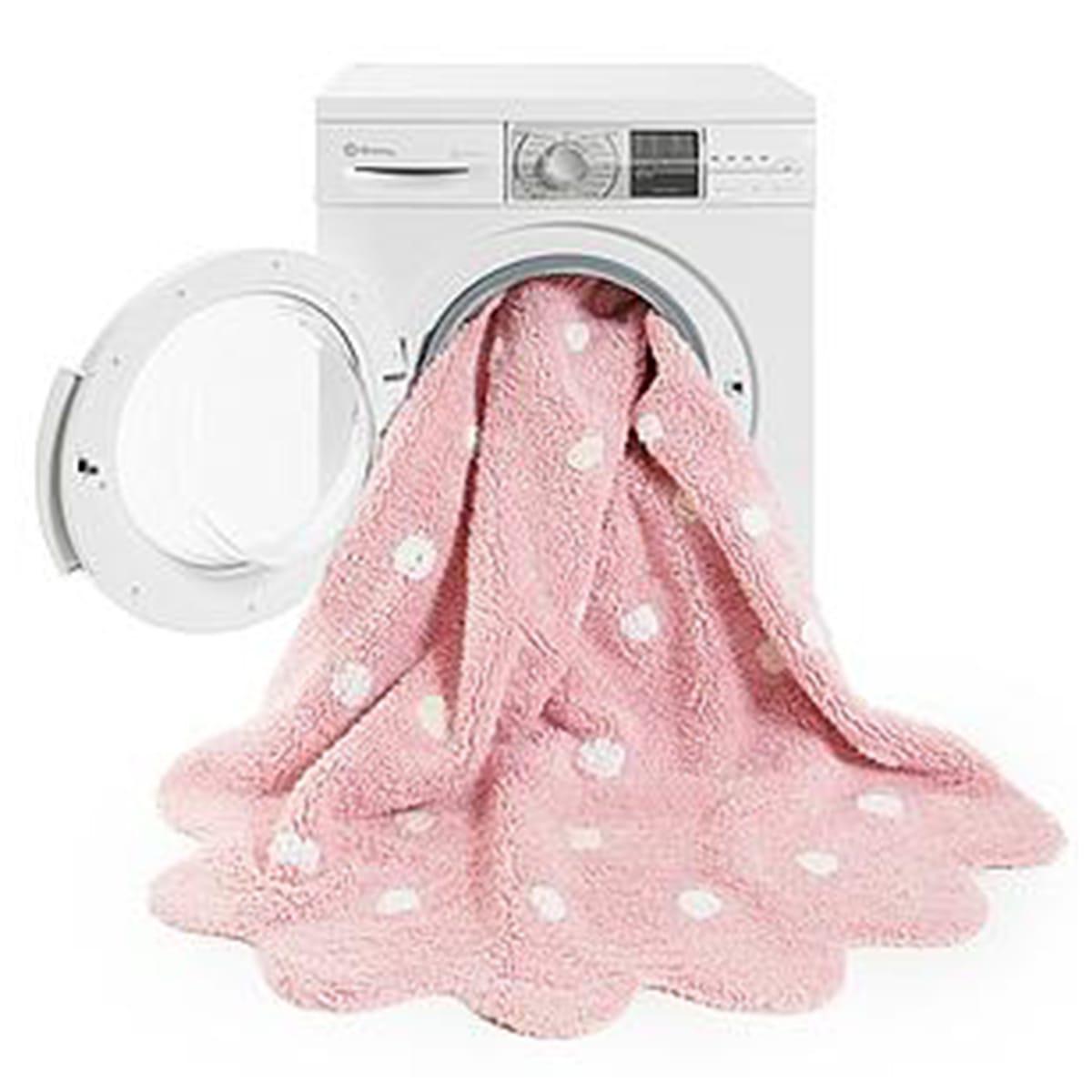 Tapis rond 140cm LITTLE BISCUIT Lorena Canals pink