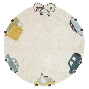 Tapis rond 140cm WHEELS Lorena Canals