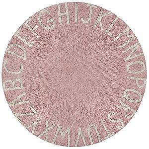 Tapis rond 150cm ROUND ABC Lorena Canals vintage nude-natural