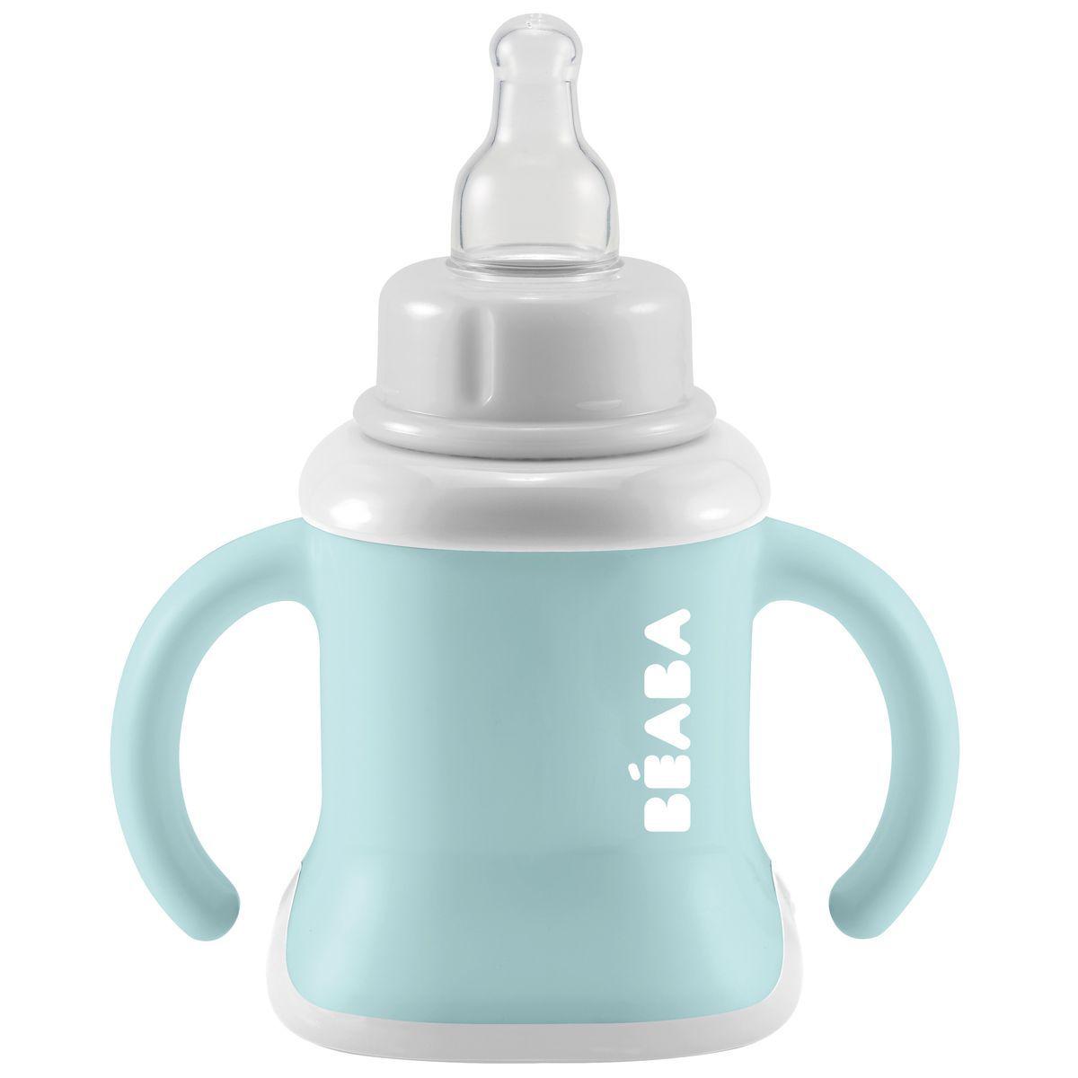Tasse 3en1 EVOLUCLIP Beaba bleu