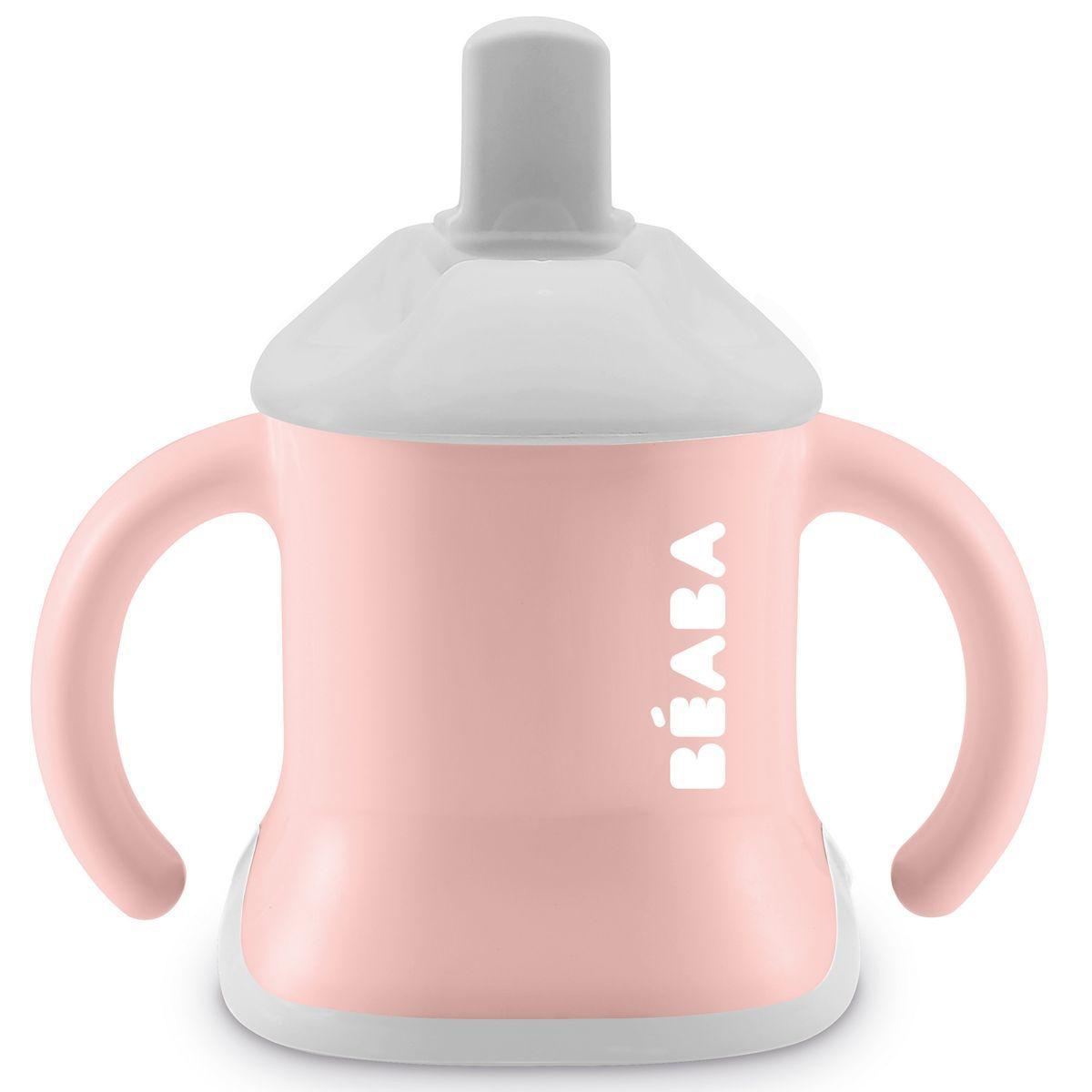Tasse 3en1 EVOLUCLIP Beaba rose