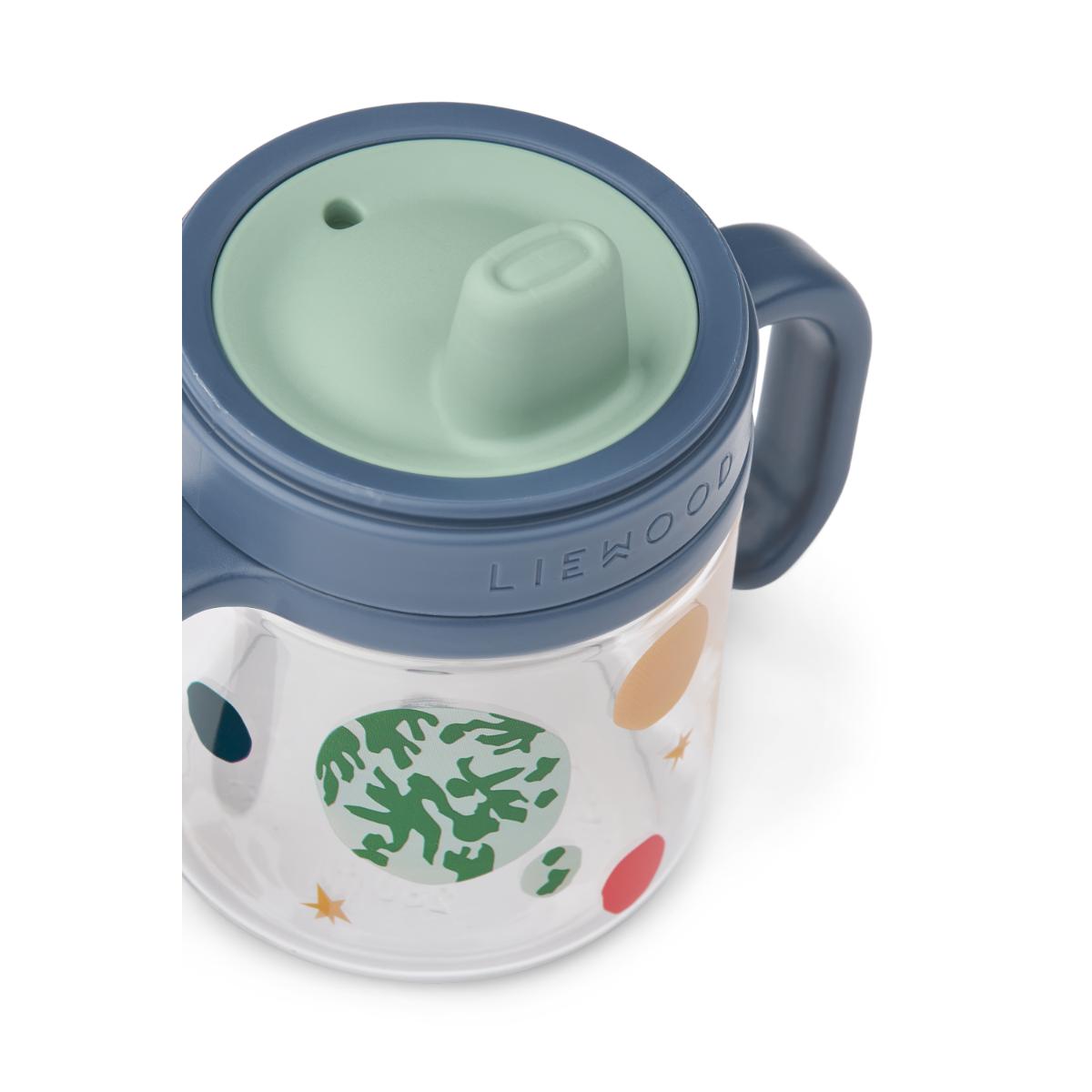 Tasse à bec KYLO tritan 280ml Liewood universe classic navy