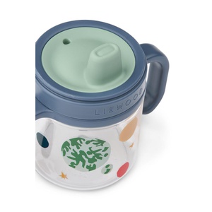 Tasse à bec KYLO tritan 280ml Liewood universe classic navy