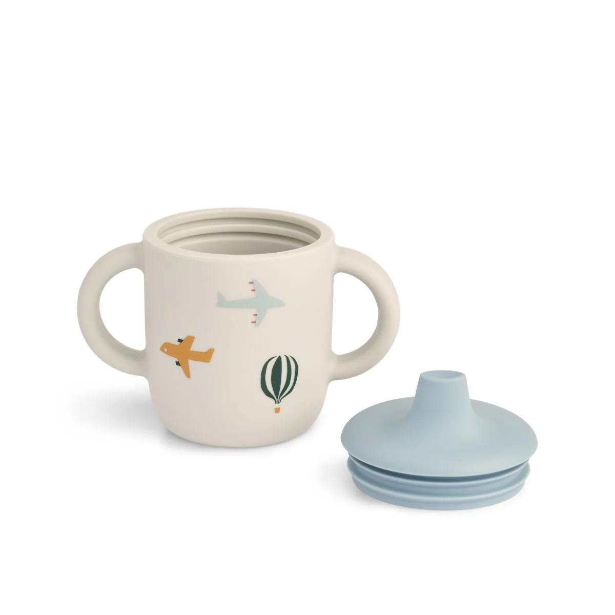 Tasse à bec NEIL Liewood Aviator ecru
