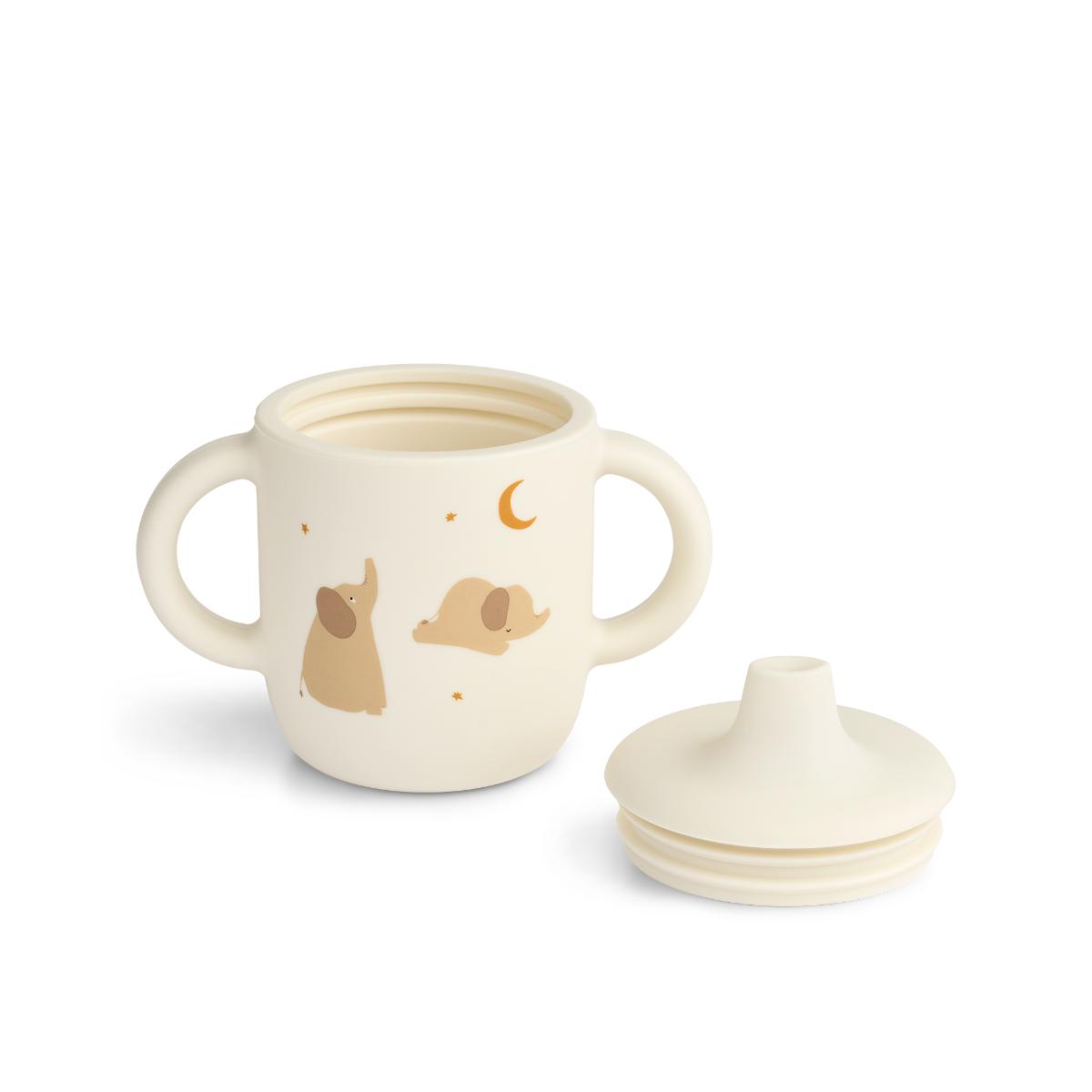 Tasse à bec NEIL Liewood  Elephant creme de la creme