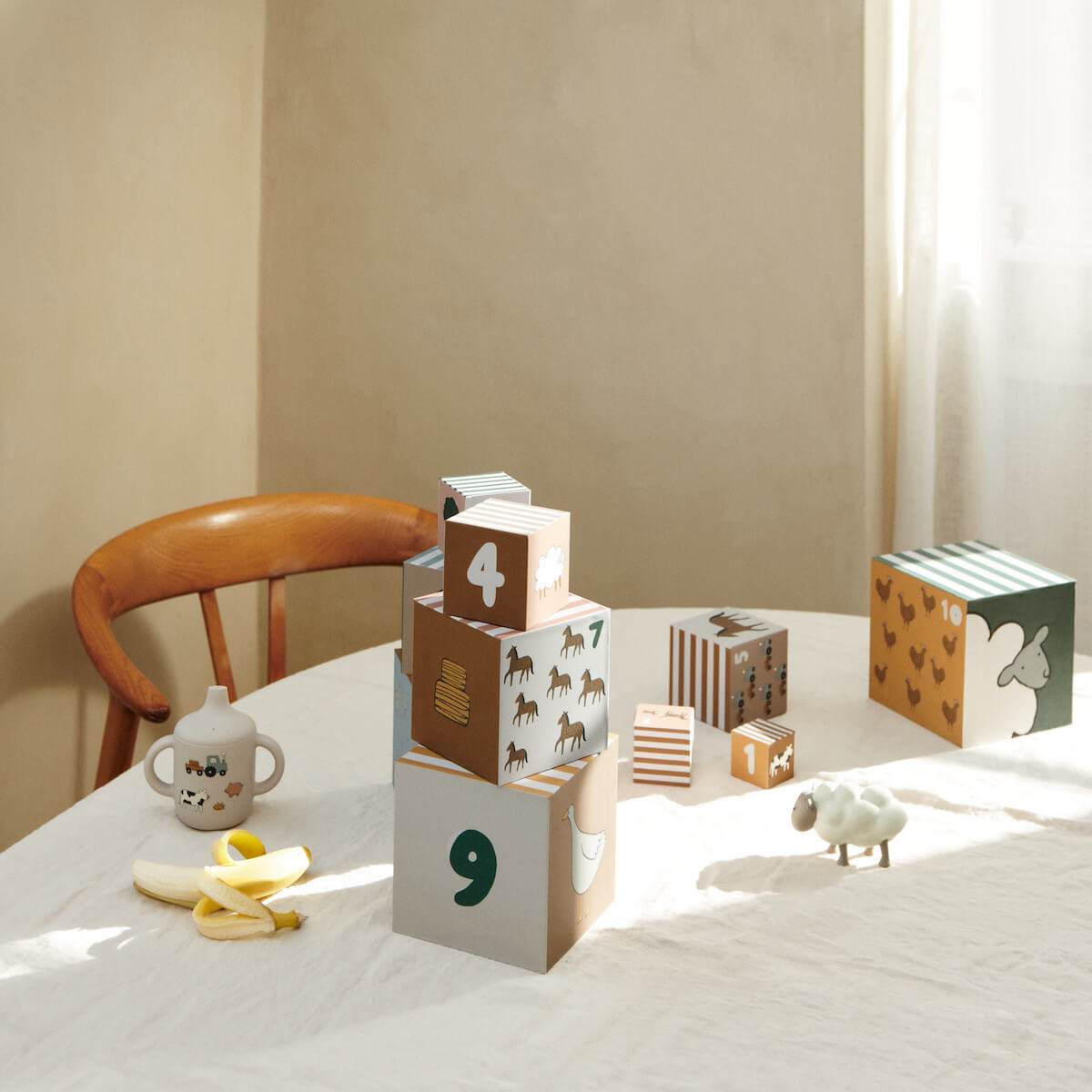 Tasse à bec NEIL Liewood farm sandy