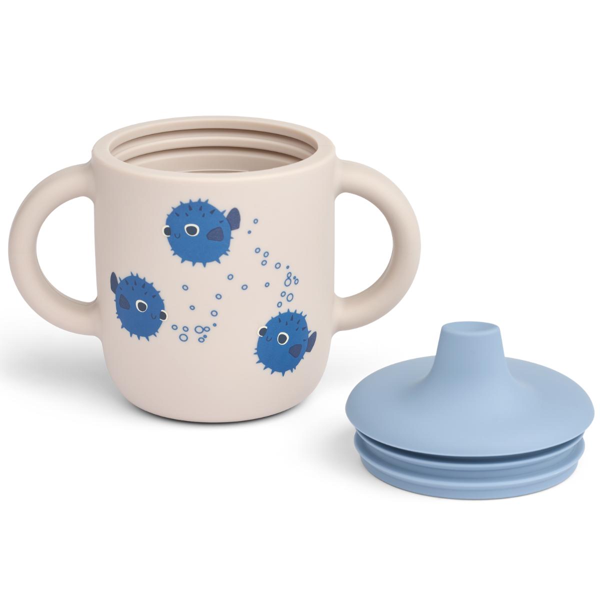 Tasse à bec NEIL Liewood Pufferfish Sandy