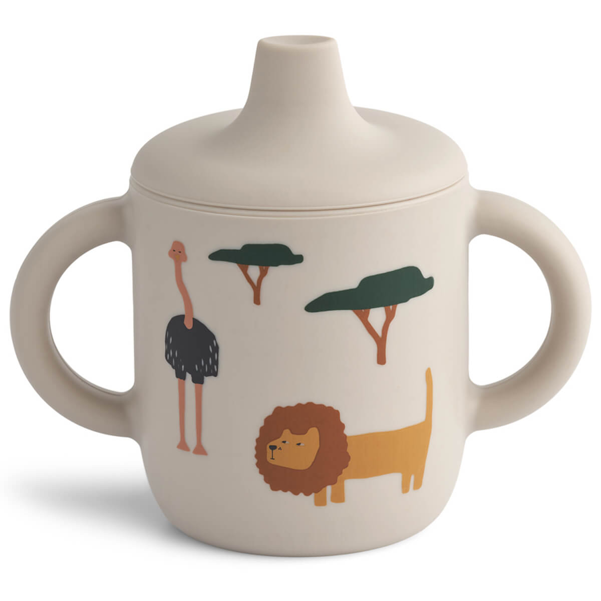Tasse à bec NEIL Liewood Safari sandy mix 