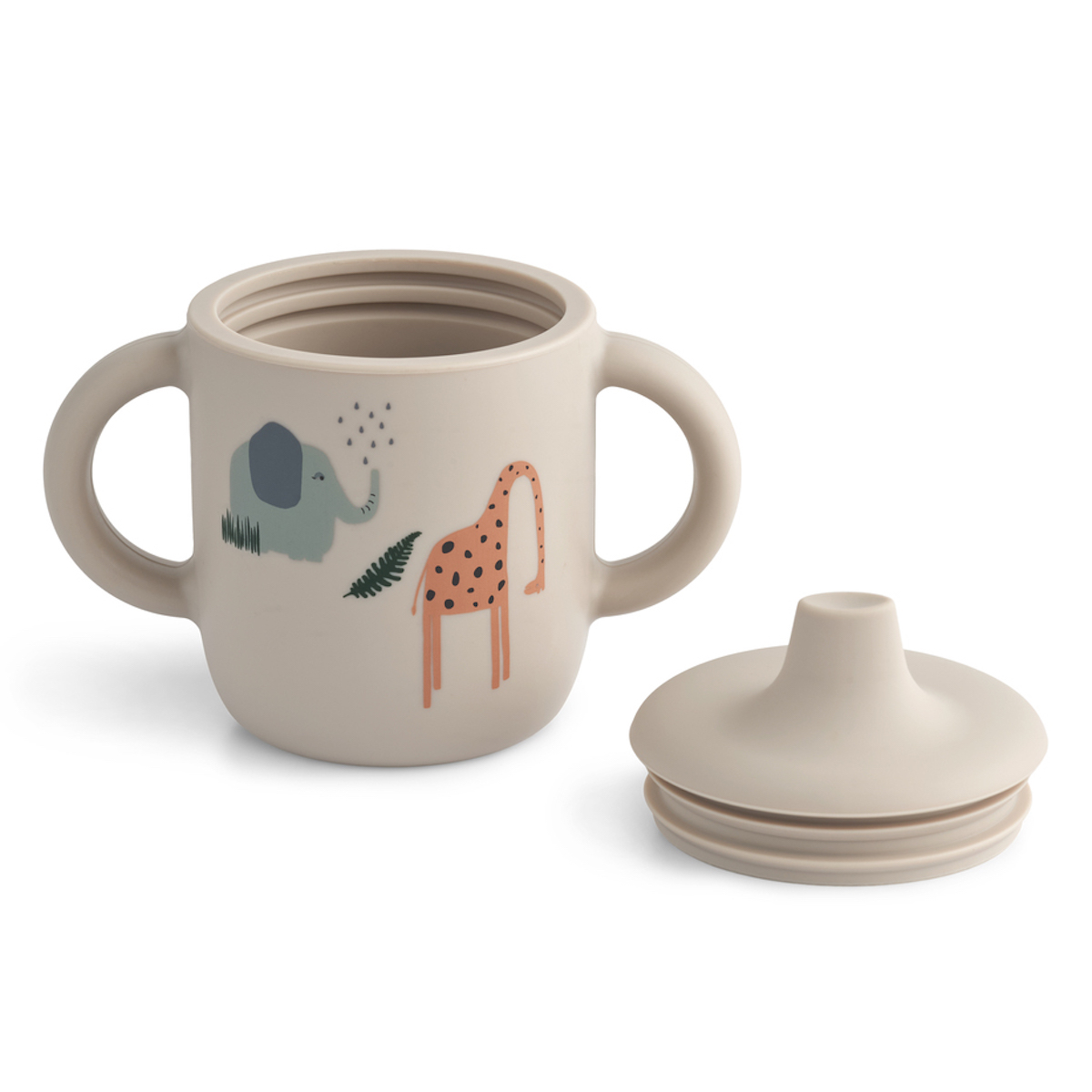 Tasse à bec NEIL Liewood Safari sandy mix 