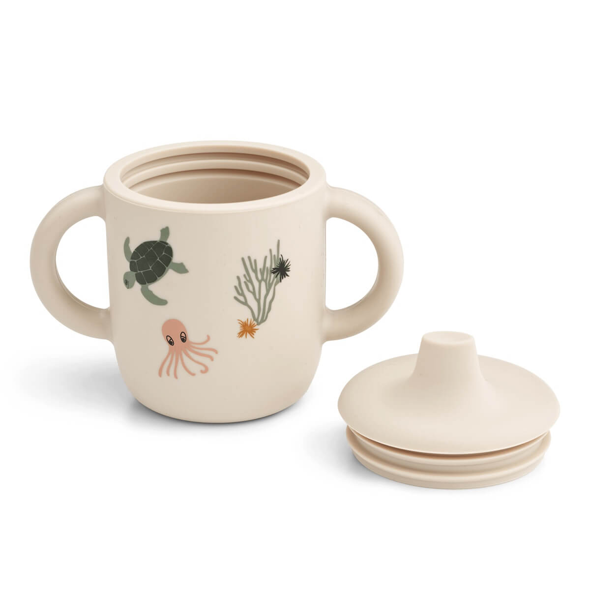 Tasse à bec NEIL Liewood Sea creature sandy