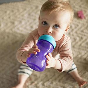 Tasse à bec souple 300ml Avent lila