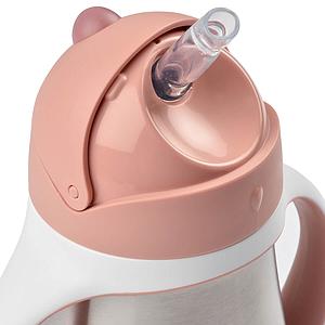 Tasse à paille 250ml Beaba old pink