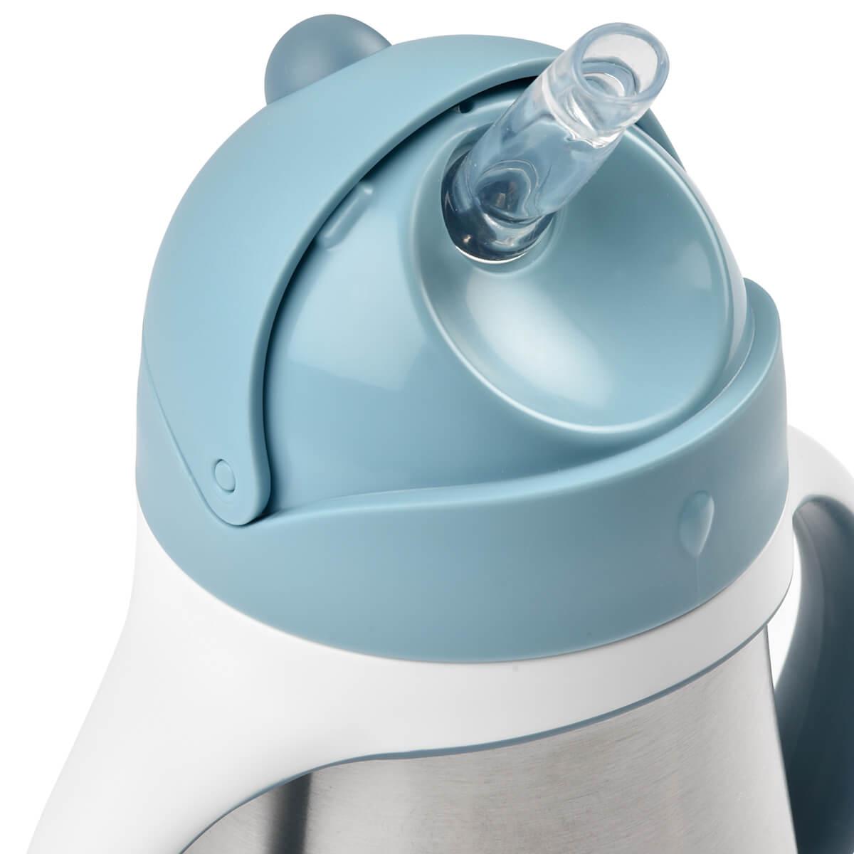 Tasse à paille 250ml Beaba windy blue